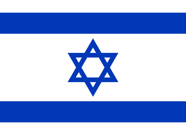 Israel's flag.